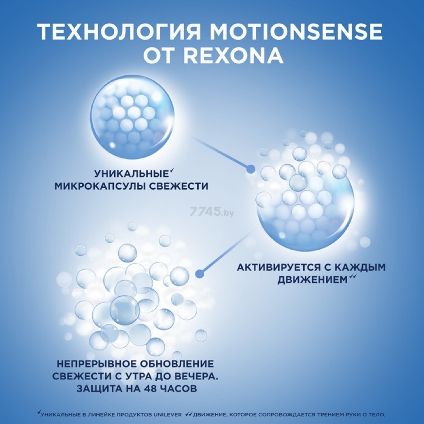 Антиперспирант твердый REXONA Men Прозрачный лед 50 мл (0031102660) - Фото 6